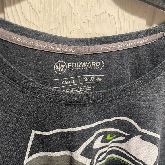 Seattle Seahawks ‘47 Brand Women’s T Shirt - Picture 3 of 5